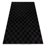 RugsX Preproga AURA EB112 črna / antracit - Šahovnica, strukturna, moderna 120x170 cm, (5000255952) | Shoptok.si