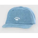 Lazy Girl Logo Kapa s šiltom indigo light wash