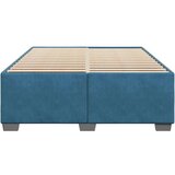  Okvir za krevet plavi 140x200 cm baršunasti | shoptok.hr