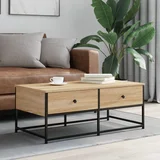  Stolić za kavu boja hrasta 100 x 51 x 40 cm konstruirano drvo