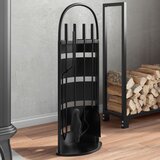  Set alata za kamin od 5 dijelova 23x15x66 cm čelik Cijene