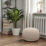 STIL Tabure pleteni Ecru 50 x 50 x 35 cm | shoptok.hr
