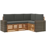 Set vanjskih sofa 4 kom. Poliester | shoptok.hr