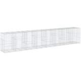 Gabionska košara s poklopcem 800x100x150 cm pocinčano željezo | shoptok.hr