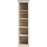 Hom`in PISARNIŠKI REGAL 50,6/209,2/43 cm siva, bela | Shoptok.si