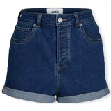 JJXX Kratke hlače & Bermuda Hazel Mini Shorts - Medium Blue Denim Modra