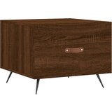  Stolić za kavu smeđa boja hrasta 50x50x40 cm konstruirano drvo | shoptok.hr