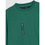 Sinsay Crewneck majica dugih rukava s udjelom pamuka | shoptok.hr