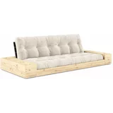 Karup Design Bijela sklopiva sofa od samta 244 cm Base –