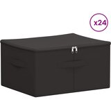  Kutija za spremanje 24 pcs Antracit 50 x 30 x 25 cm | shoptok.hr
