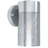 Eglo fantecolo spoljna zidna lampa/1, e27, 40w, ip44, nehrđajući čelik/staklo | ePonuda.com