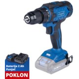 Scheppach Akumulatorska bušilica-odvijač C-DD45-KS, 20 V, 45 Nm, 1.5-13 mm + Baterija 2.0 Ah i punjač 2.4 A | Eponuda.com