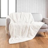 Douceur d intérieur Kremno bela odeja iz mikropliša 180x220 cm Foxy – | Shoptok.si
