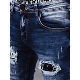 DStreet Spodnie męskie jeansowe niebieskie | ePonuda.com