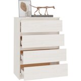 vidaXL bočni ormarić bijeli 60 x 36 x 84 cm od masivne borovine | shoptok.hr