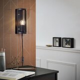 Brilliant zidna svetiljka maze 1xE27/40W/230V crna | Eponuda.com