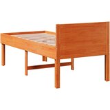  Okvir kreveta bez madraca voštano smeđi 75 x 190 cm od borovine | shoptok.hr