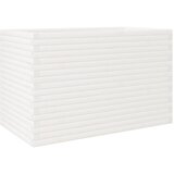 Maison Chic Vrtno cvetlično korito - Cvetlični Lonec belo 110x60x68,5 cm trdna borovina, (21788635) Cene
