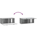 TV Omarica za TV, ki jo lahko montiraš na steno Siva Sonoma, (5000220616) | Shoptok.si