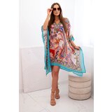 Kesi Włoski Women's beach poncho with a loose fit mint | Eponuda.ba