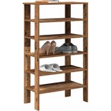 vidaXL Regal za čevlje starinski les 61x32x105 cm inženirski les Cene