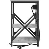  Noćni ormar 2 pcs Siva Sonoma 41 x 31 x 51 cm Konstruirano drvo | Eponuda.ba