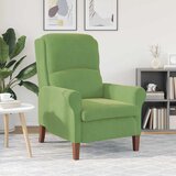  Fotelja Svijetlo zelena Baršun | shoptok.hr