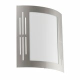 Eglo city spoljna zidna lampa/1, e27, inox | Eponuda.com