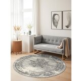 Hanse Home Siva/kremno bela okrogla preproga ø 160 cm Gloria Lydia – | Shoptok.si