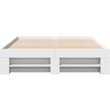  Okvir za krevet bijela 140x190 cm konstruirano drvo | shoptok.hr