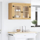  Cabinet SKI Medeno Smeđa 80 x 32 x 60 cm Čvrsto borovo drvo | shoptok.hr