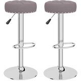 Furnova Barski stolčki 2 kosa taupe blago, (21948905) | Shoptok.si