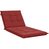  Jastučić za ležaljku GEMERT 100% poliester Vinska crvena - boja crnog vina 190 x 90 x 9 cm Poliester | shoptok.hr