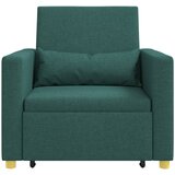 SOFA na razvlačenje Singl Tamnozelena 90 x 165 x 87 cm tkanina | Eponuda.ba
