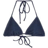 Bershka Bikini gornji dio plavi traper