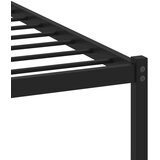 Metalni Kovinski posteljni okvir brez vzmetnice dimljen hrast 135x190cm | Shoptok.si
