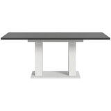 MID.YOU Raztegljiva Miza Marlon, Bela, Siva, 150-190x90cm | Shoptok.si