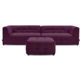 Bobochic Paris Tamnoljubičasta sofa 324 cm Kleber - | shoptok.hr