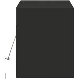  Zidni TV ormarić s LED svjetlima crni 100 x 31 x 38 cm | shoptok.hr