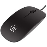 Manhattan miš USB Silhouette 177658, black | ePonuda.com