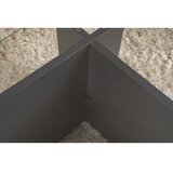Hanah home Klub sto Ventrino, 105x65x40cm, Antracit | Eponuda.ba