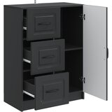  Kreveta s ladicama Crna 66 x 34,5 x 87 cm Konstruirano drvo | shoptok.hr