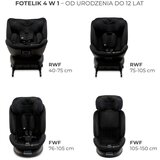 Kinderkraft auto sedište XPEDITION3 i-size 40-150CM black | ePonuda.com