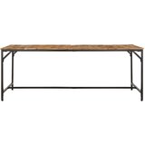  Blagovaonski stol 200x100x75 cm masivnog grubog drva manga | shoptok.hr
