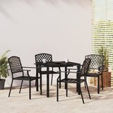 vidaXL 5-dijelni vrtni blagovaonski set antracit čelični | shoptok.hr
