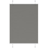  Plisirana roleta antracit 100x150 cm širina tkanine 99,4 cm | shoptok.hr