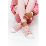 Kesi Women's Sneakers With Drawstring BIG STAR HH274096 Pink Cene