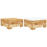 Maison Chic Seti vrtnega pohištva - Vrtna garnitura - Vrtni pohištvo set 2-delna trdna tikovina, (21810130) | Shoptok.si