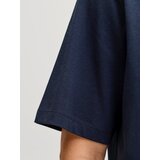 Jack & Jones Majica 'JJEJEFF' noćno plava / siva / pastelno zelena | shoptok.hr