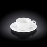  Set 2 Skodelic in Podstavkov, Porcelan, 100ml | Shoptok.si